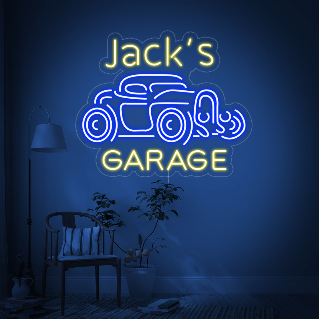 "Jack Garage" Neonkyltti