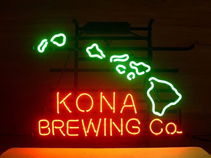 "Kona Brewing Co Olut" Neonkyltti