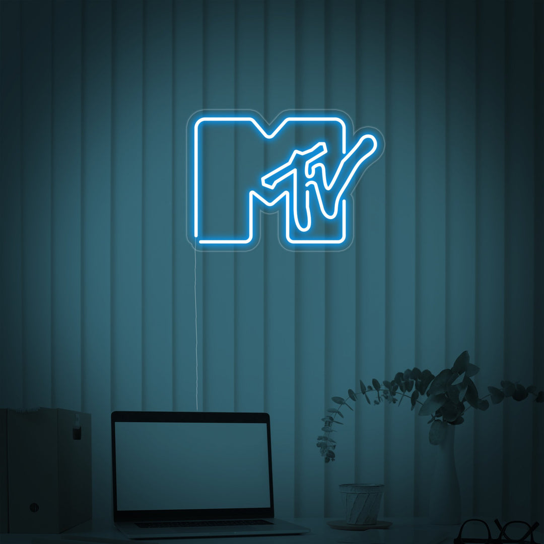 "MTV logo" Neonkyltti