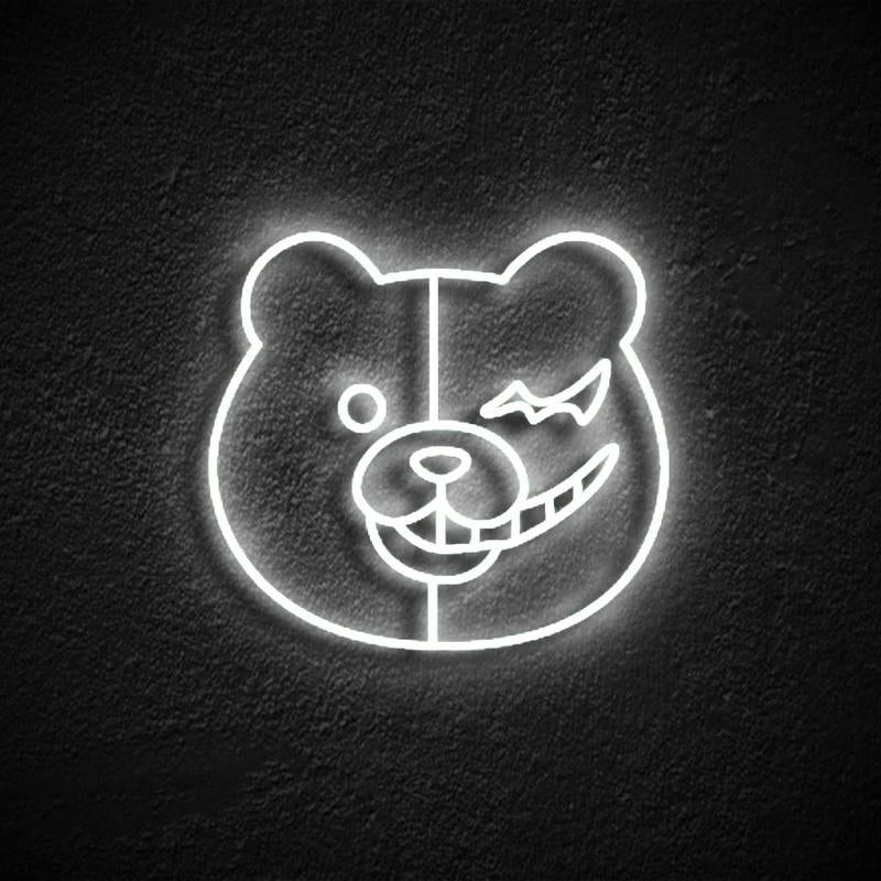 "Monokuma" Neonkyltti