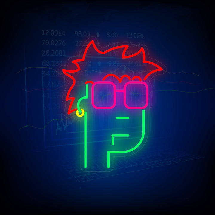 "NTD-Apina" Neonkyltti