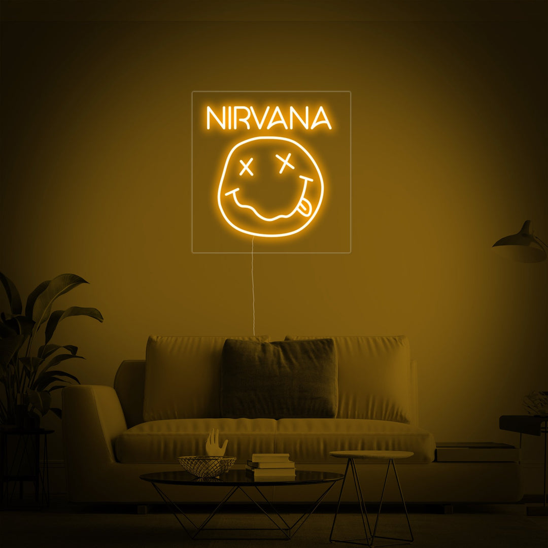 "Nirvana" Neonkyltti