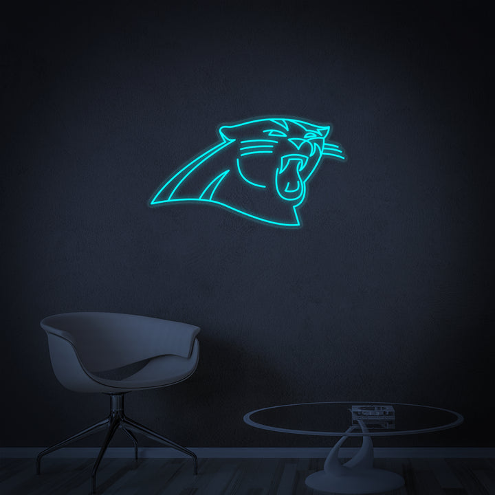 "Pantterit" Neonkyltti