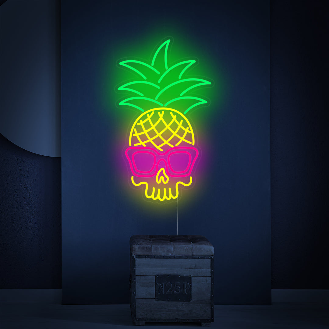 "Ananas Kallo" Neonkyltti