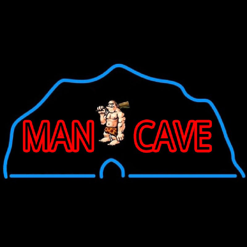 "Retro Man Cave" Neonkyltti