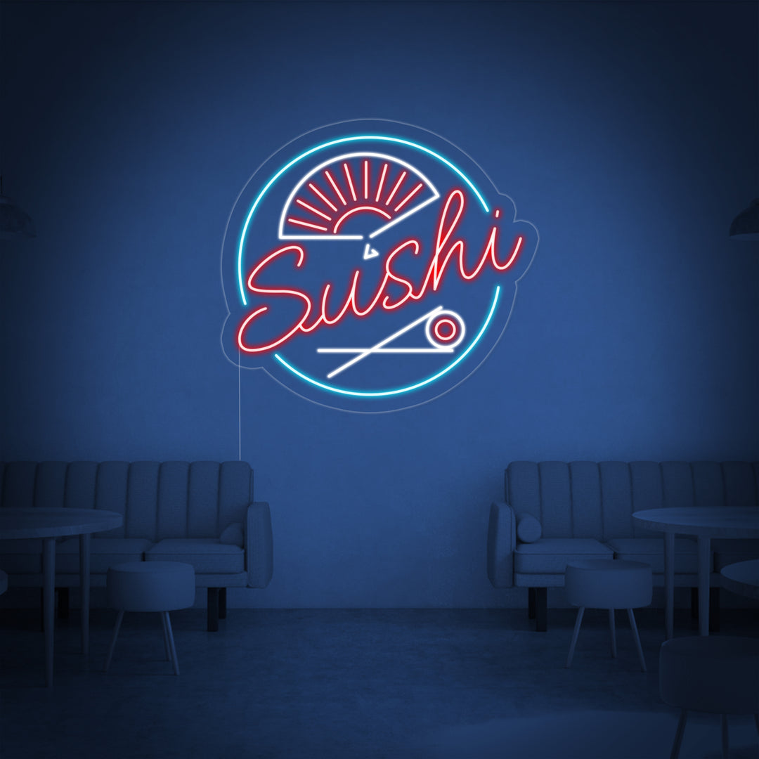 "Sushi" Neonkyltti