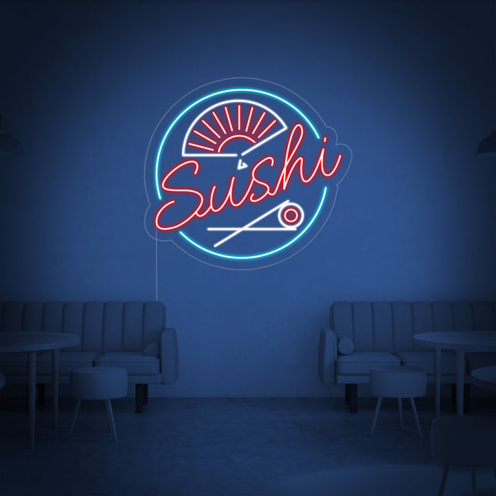 "Sushi" Neonkyltti