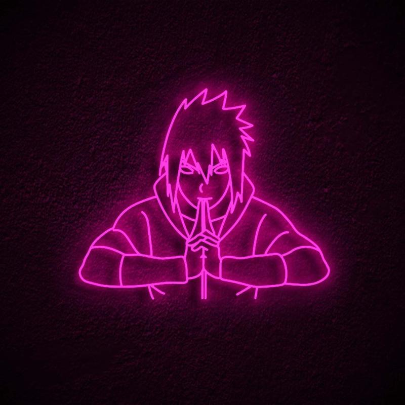 "Sasuke" Neonkyltti