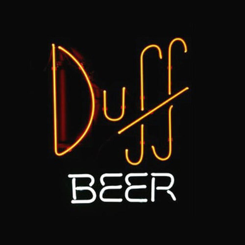 "Duff Beer, Baari" Neonkyltti