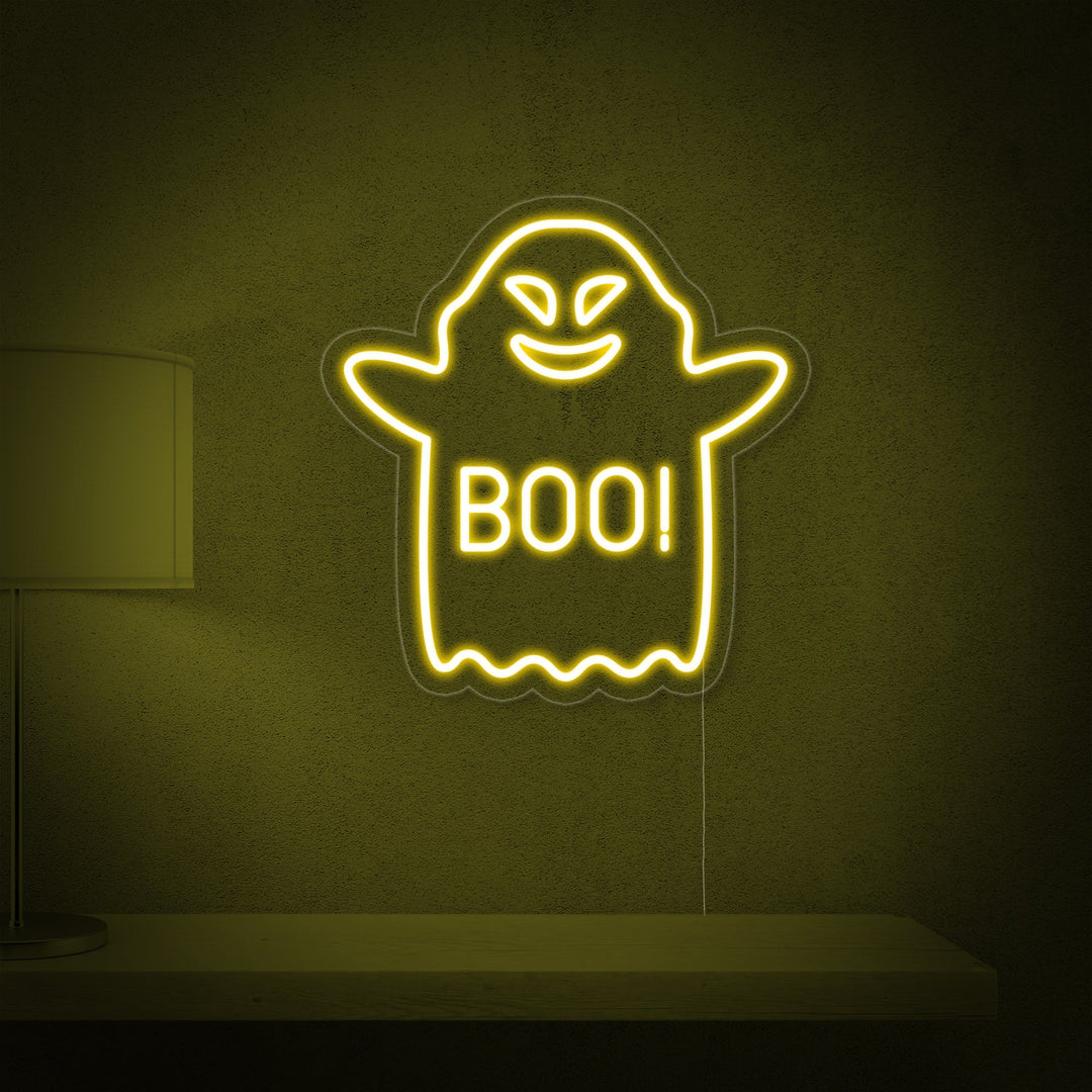 "Boo Aave" Neonkyltti