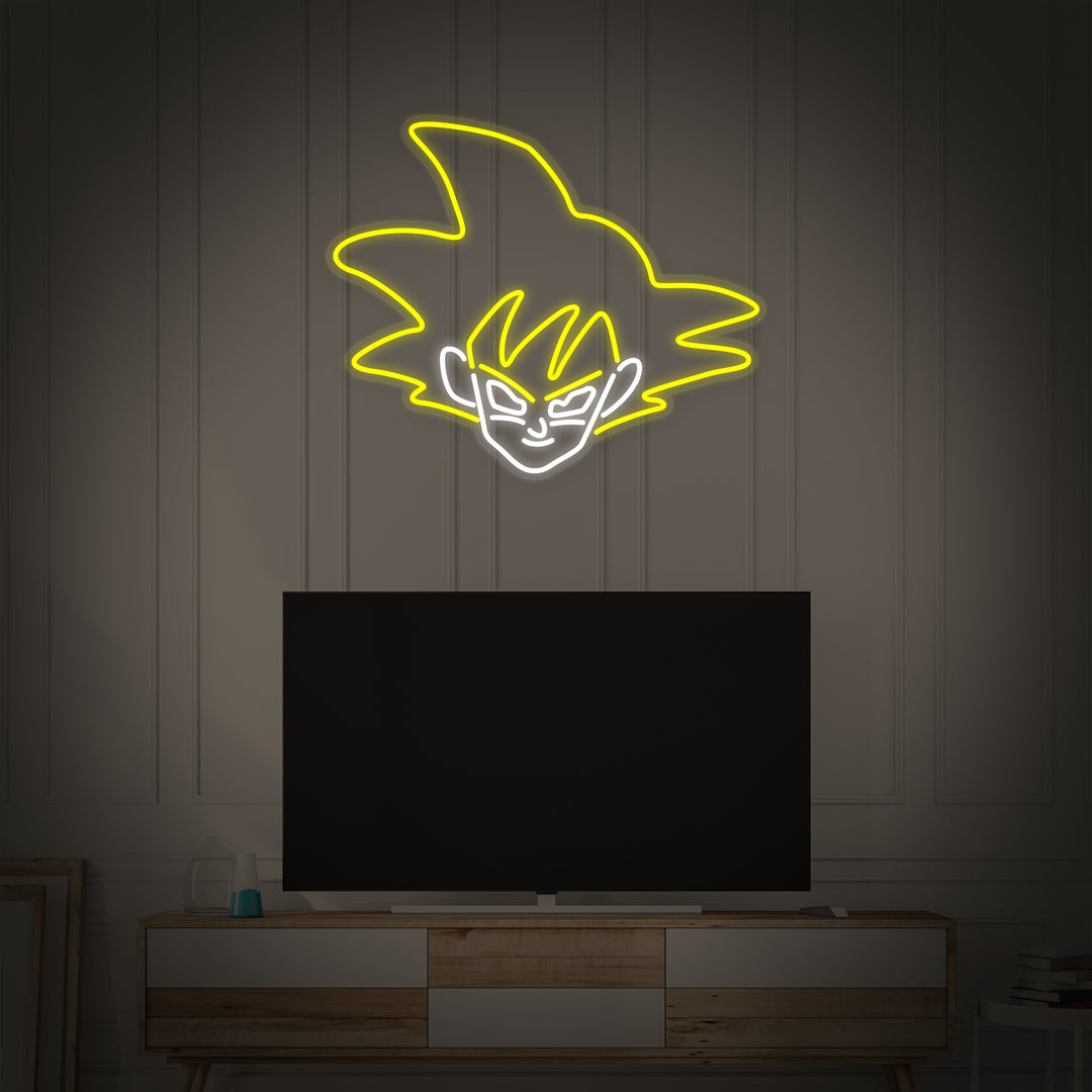 "Son Goku Anime" Neonkyltti