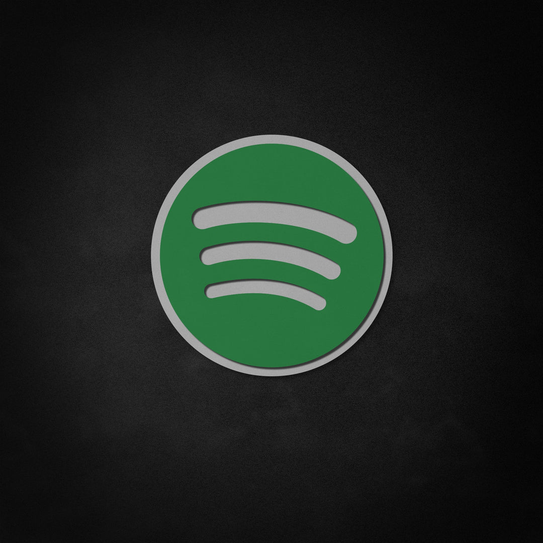 "Spotify-logo" Neon Like