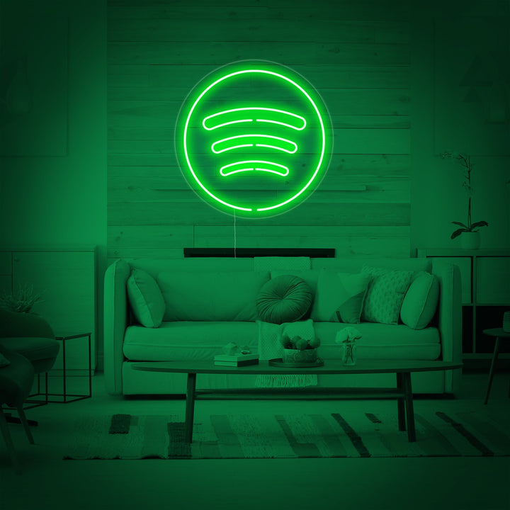 "Spotify logo" Neonkyltti