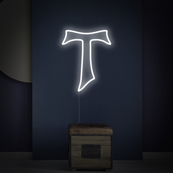 "Tau Risti" Neonkyltti