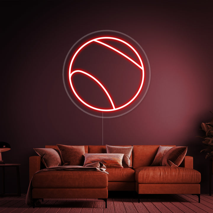 "Tennispallo" Neonkyltti