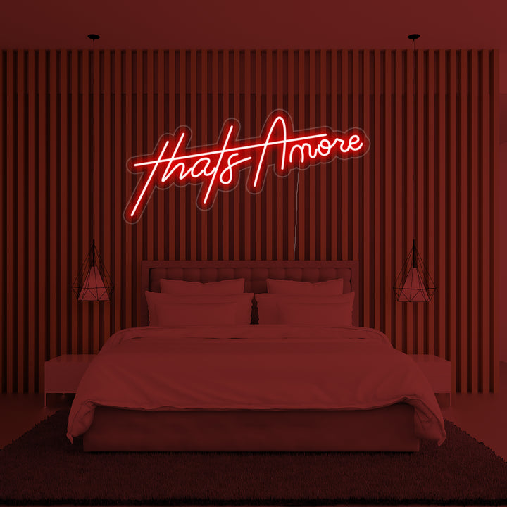 "Thats Amore" Neonkyltti