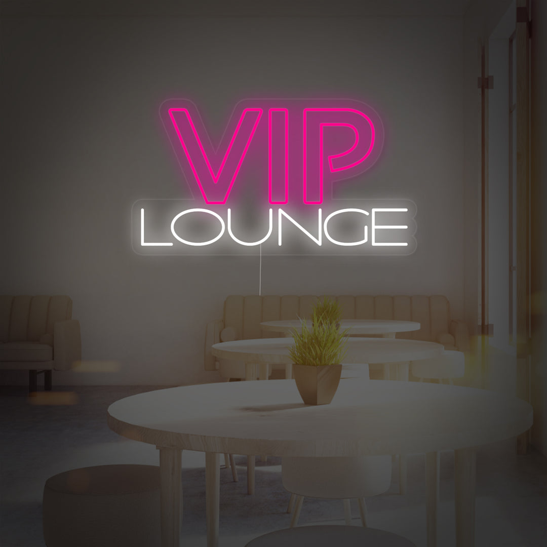 "Vip Lounge" Neonkyltti