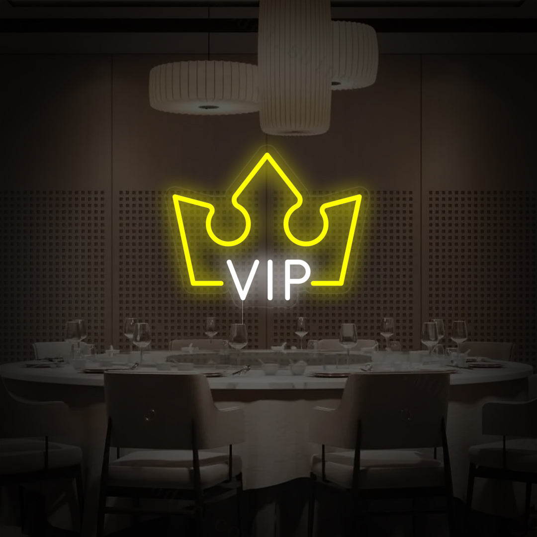 "VIP-Huone, VIP-Lounge" Neonkyltti