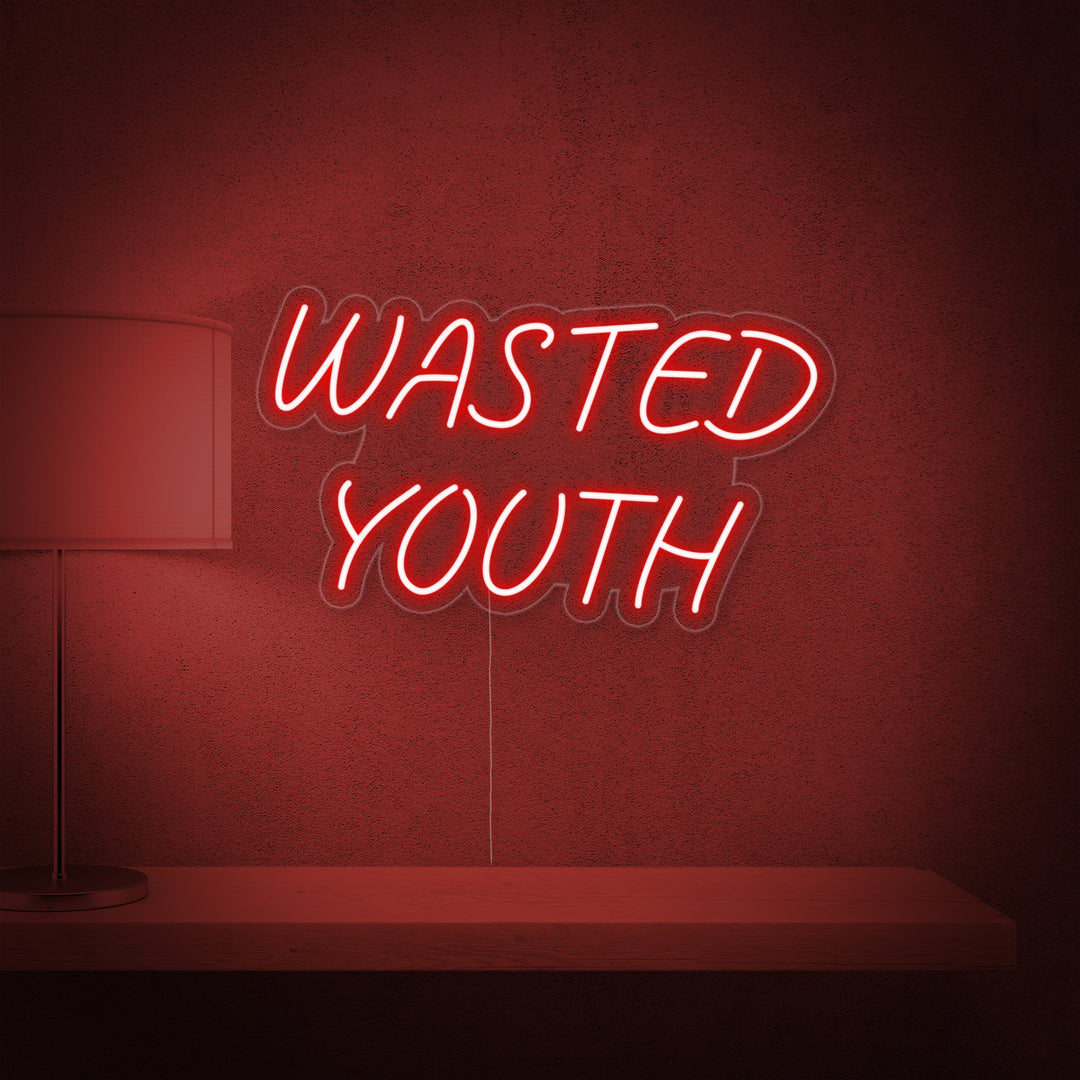 "Wasted Youth" Neonkyltti
