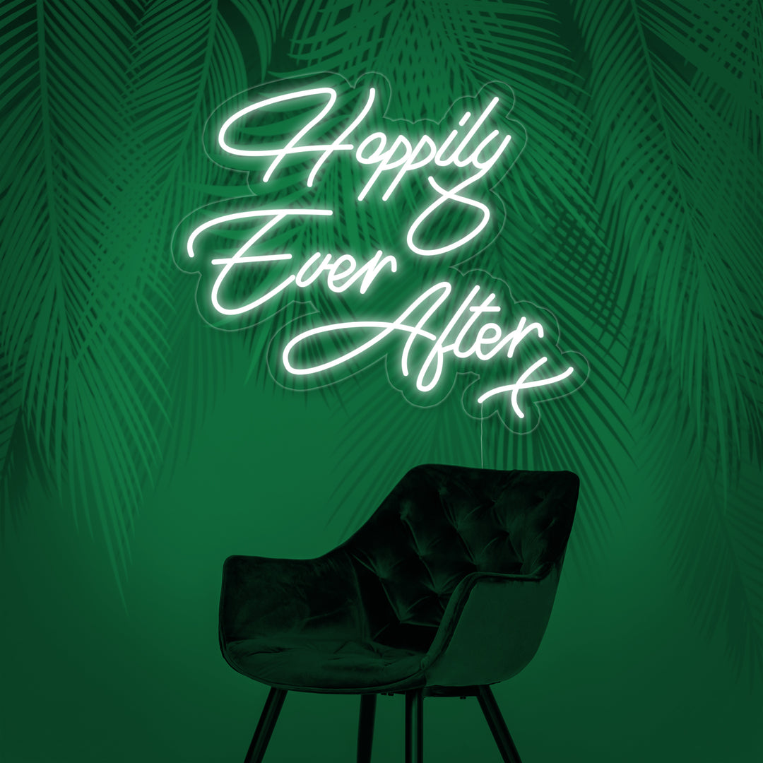 "Happy Ever After" Neonkyltti