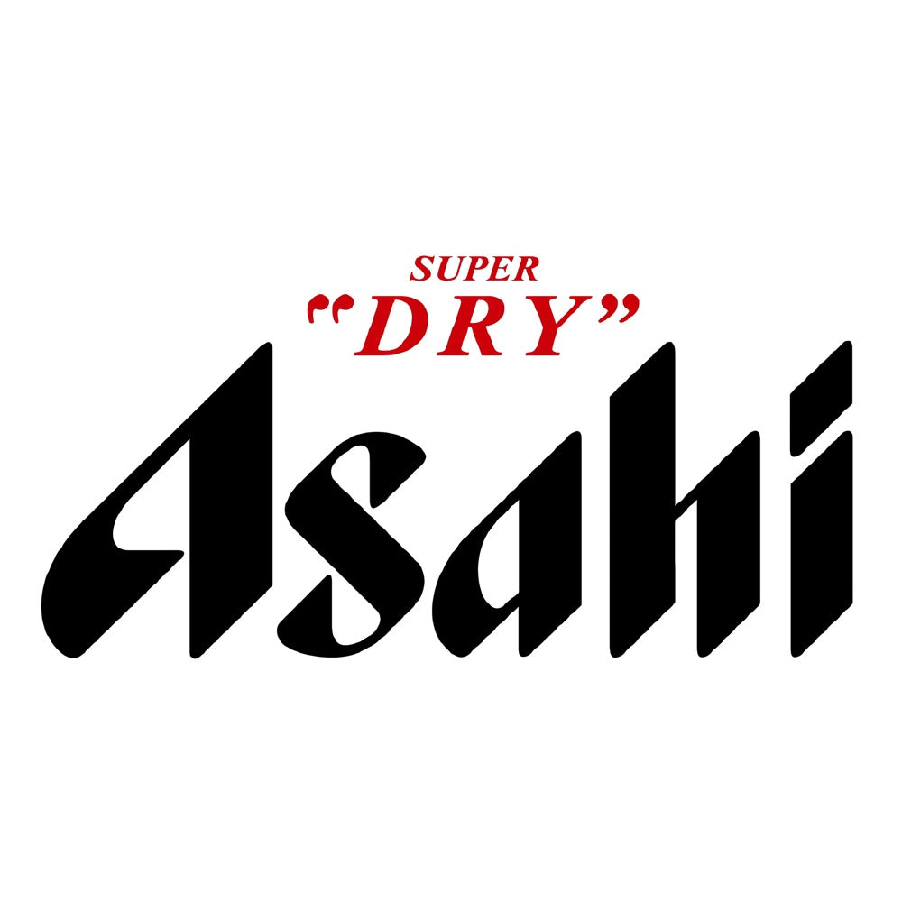 Asahi Super Dry -logoviittaus räätälöidylle neonvalolle