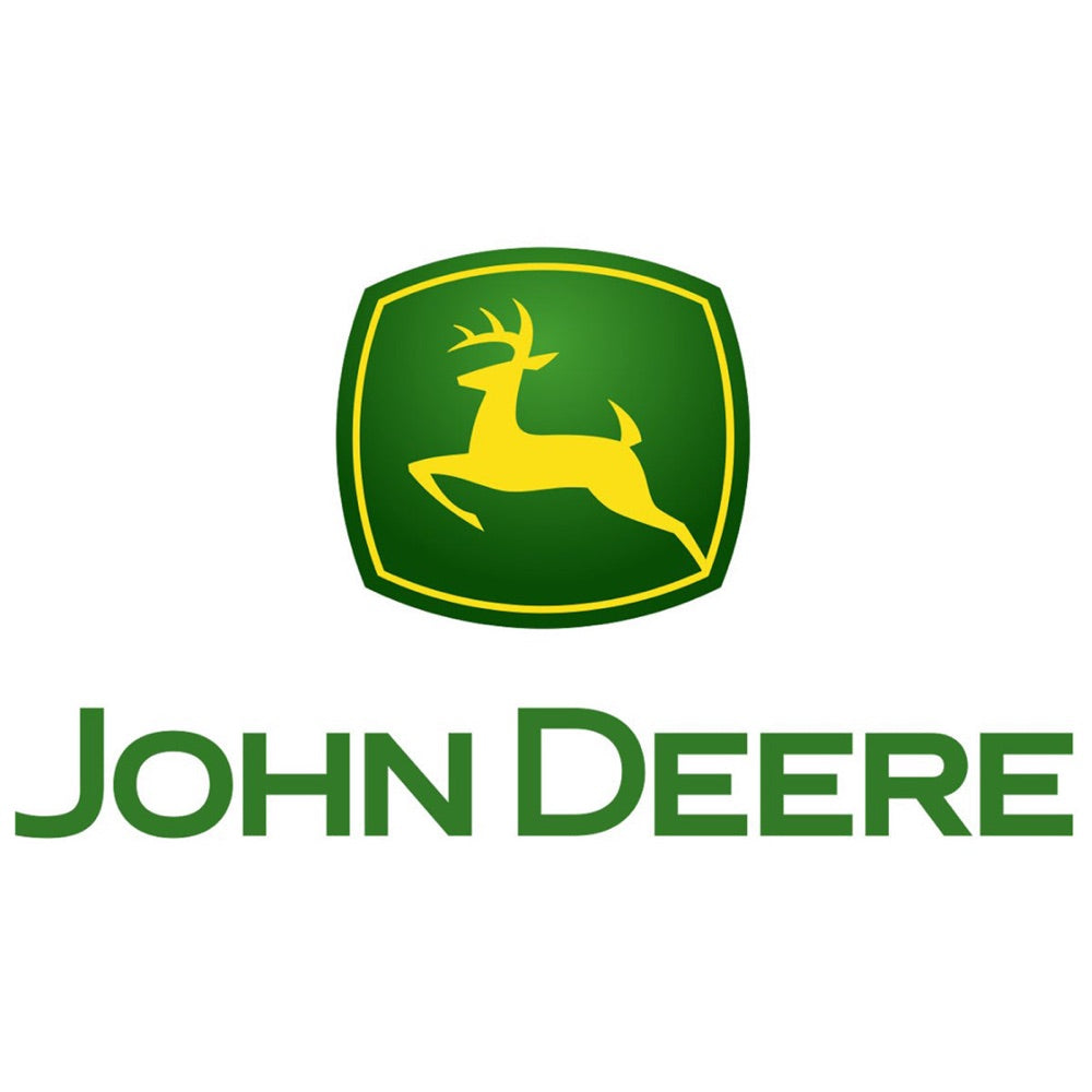 John Deere -logo viittaa räätälöityyn neonkylttiin